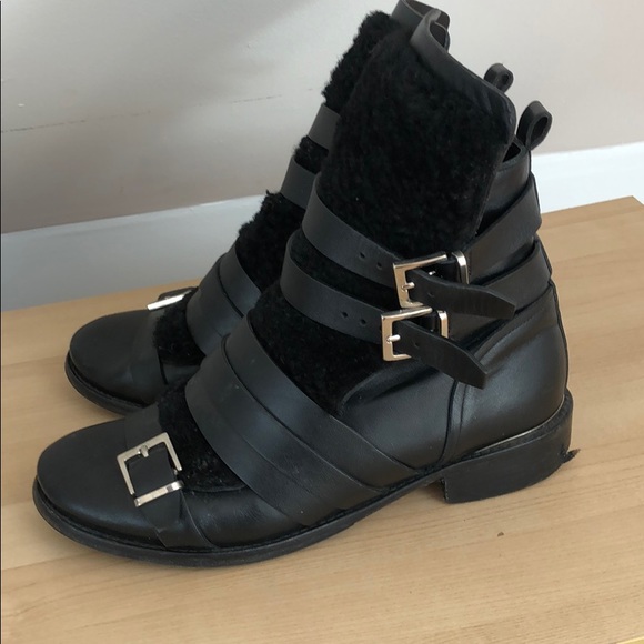 Iro shearling boots - Picture 4 of 6